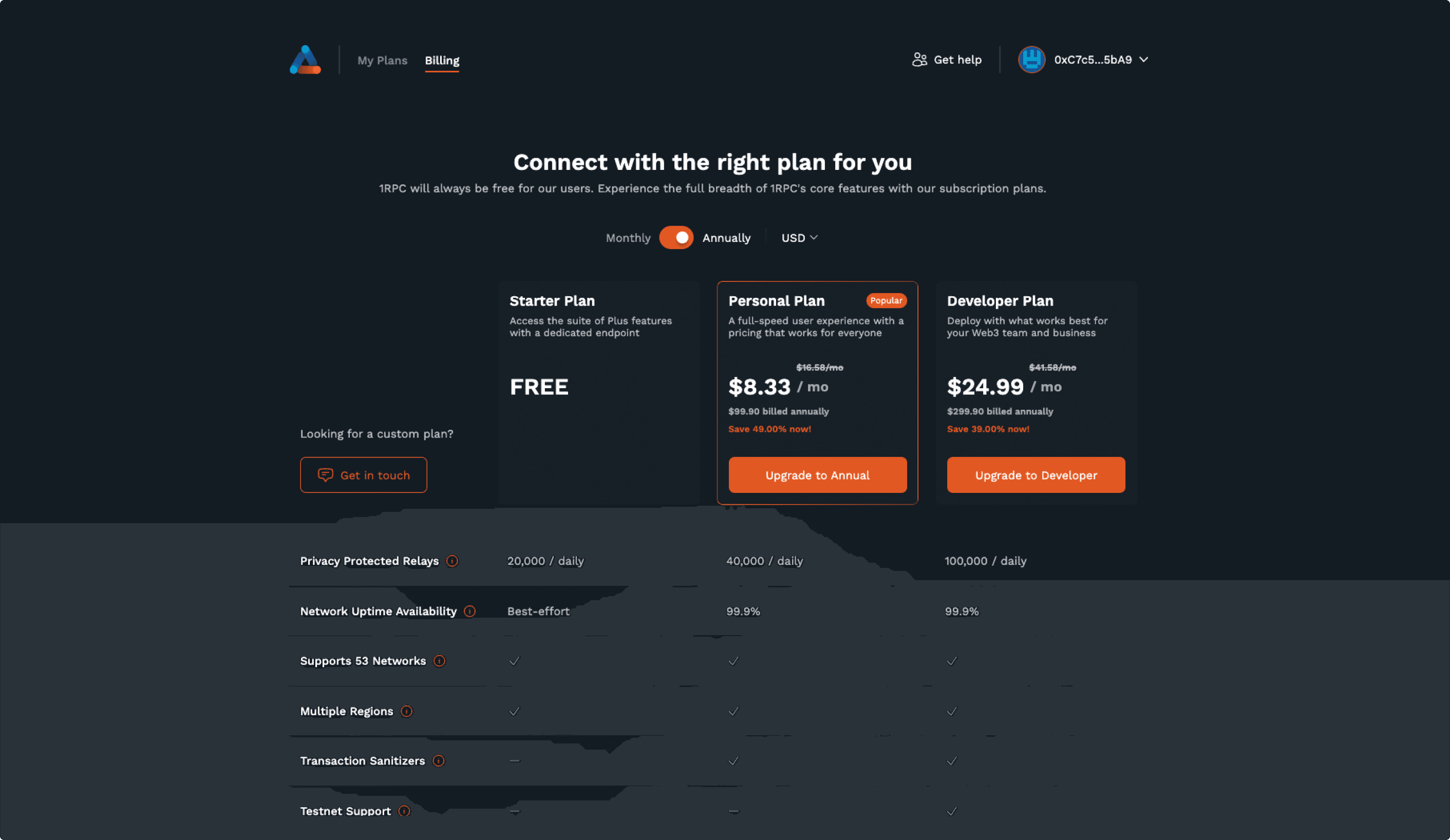 Explore plans prompt